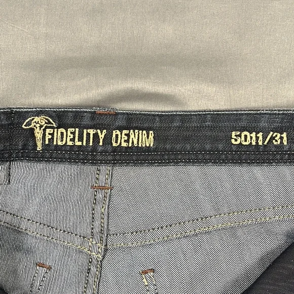Fidelity Denim SLIM JIM SABBATH RINSE | W31 - Picture 4 of 7